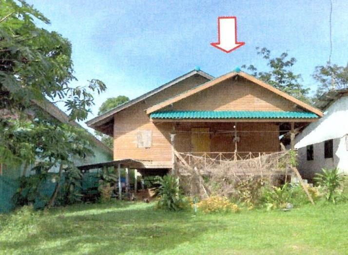 บ้านเดี่ยวหลุดจำนอง ธ.ธนาคารอาคารสงเคราะห์ พัทลุง เขาชัยสน จองถนน